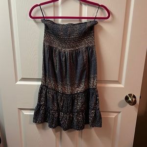 Express cotton strapless summer dress size medium